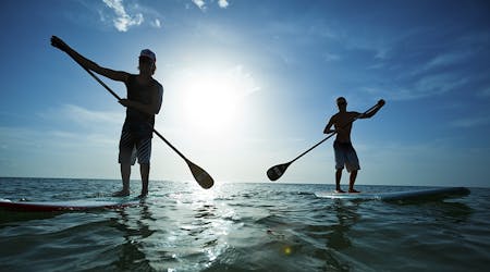 Paseo en pontón, kayak y aventura en SUP en Clearwater